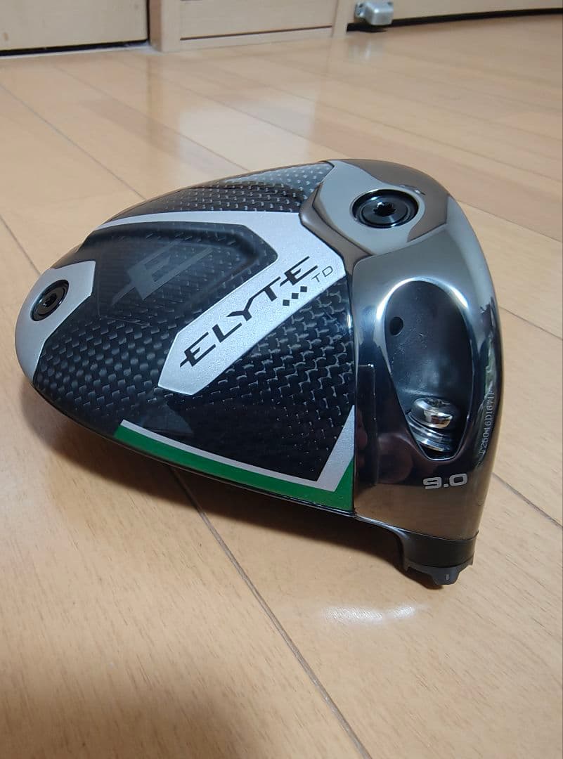 【美品】ELYTE エリート トリプルダイヤモンド TD 9度 ドライバーヘッド