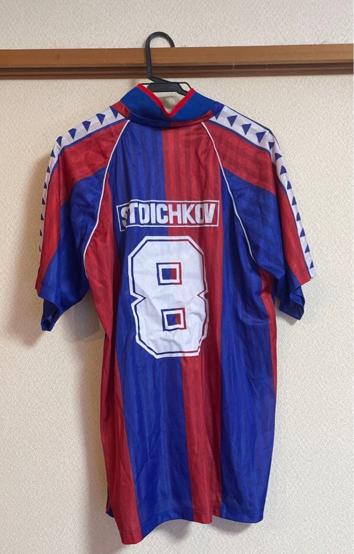 ストイチコフ　8 バルセロナ サッカーシャツ