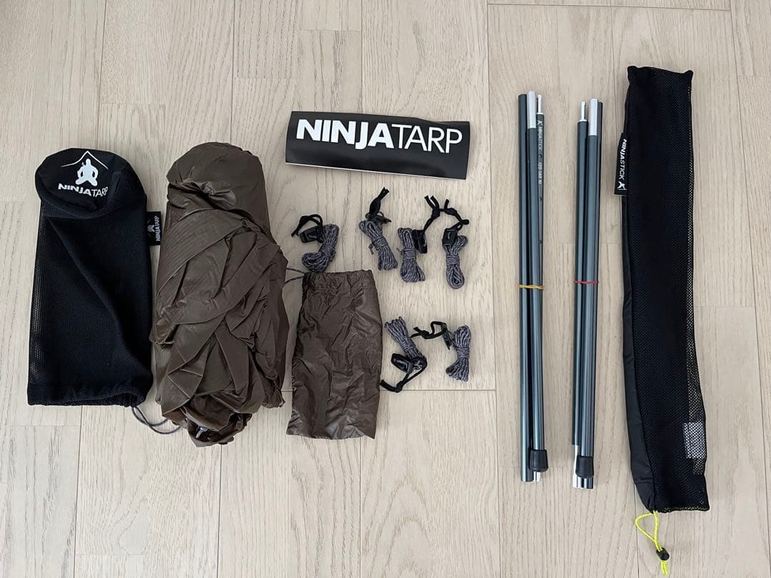 NINJA TARP / ニンジャタープ （ニンジャスティック セット）