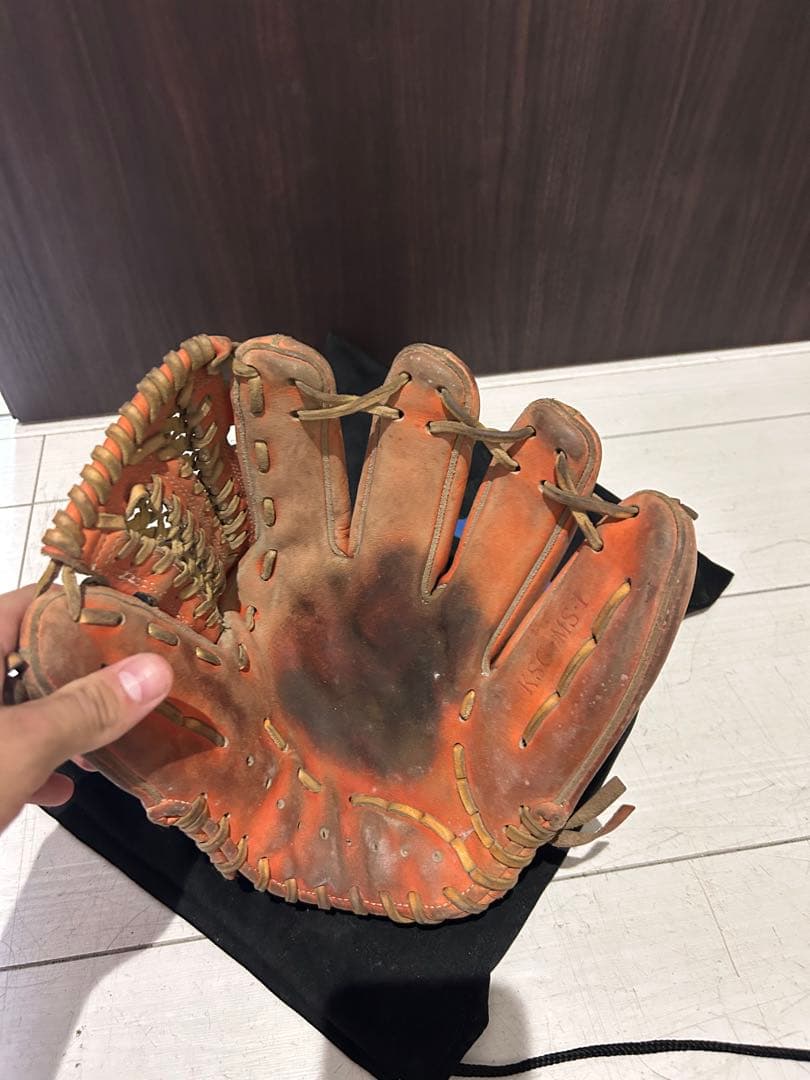 Rawlings 硬式グローブ オレンジ