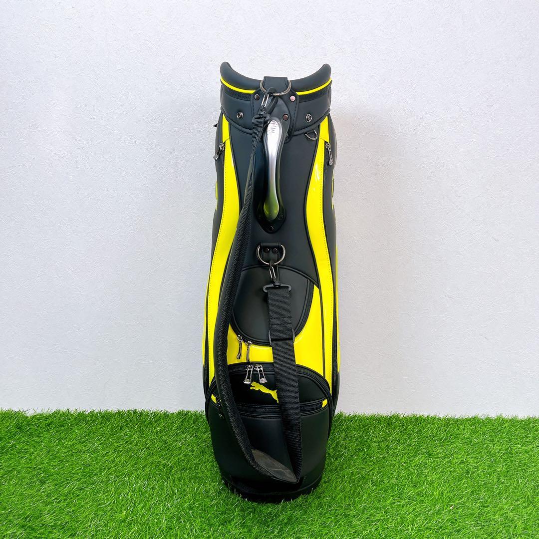 ほぼ未使用　極美品　PUMA CBコア　プーマ　キャディバッグ　ゴルフバッグ