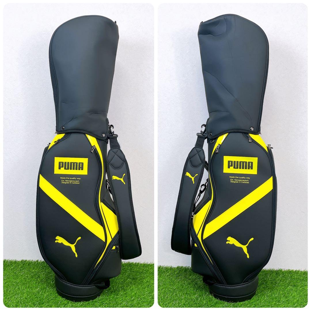 ほぼ未使用　極美品　PUMA CBコア　プーマ　キャディバッグ　ゴルフバッグ