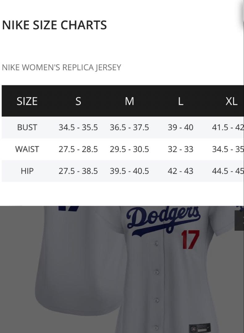 LA Dodgers 17 大谷翔平選手 ナイキホームジャージ正規輸入品