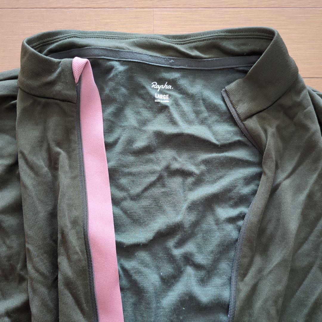 Rapha オリーブグリーン サイクルジャージ L