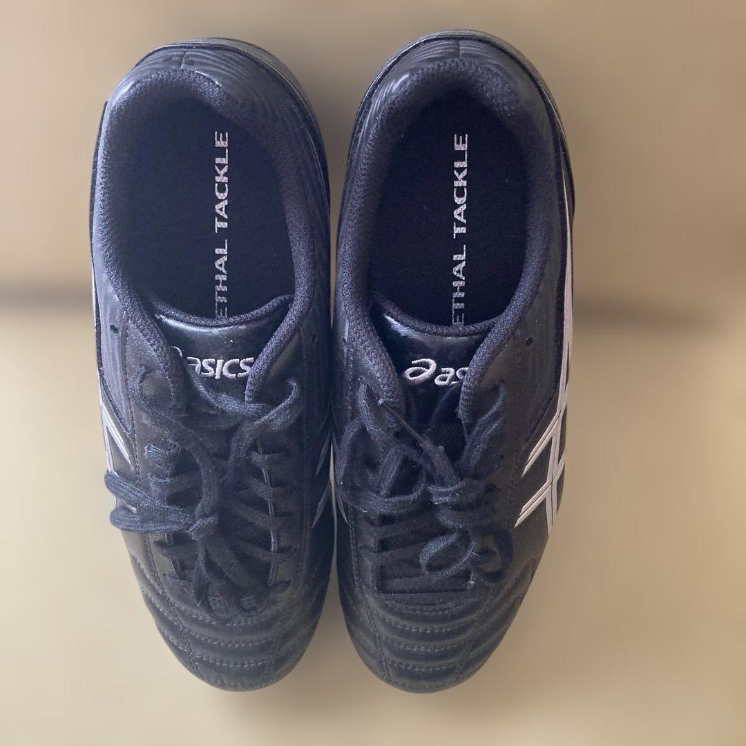 ASICS Lethal Tackle ブラック スパイクシューズ