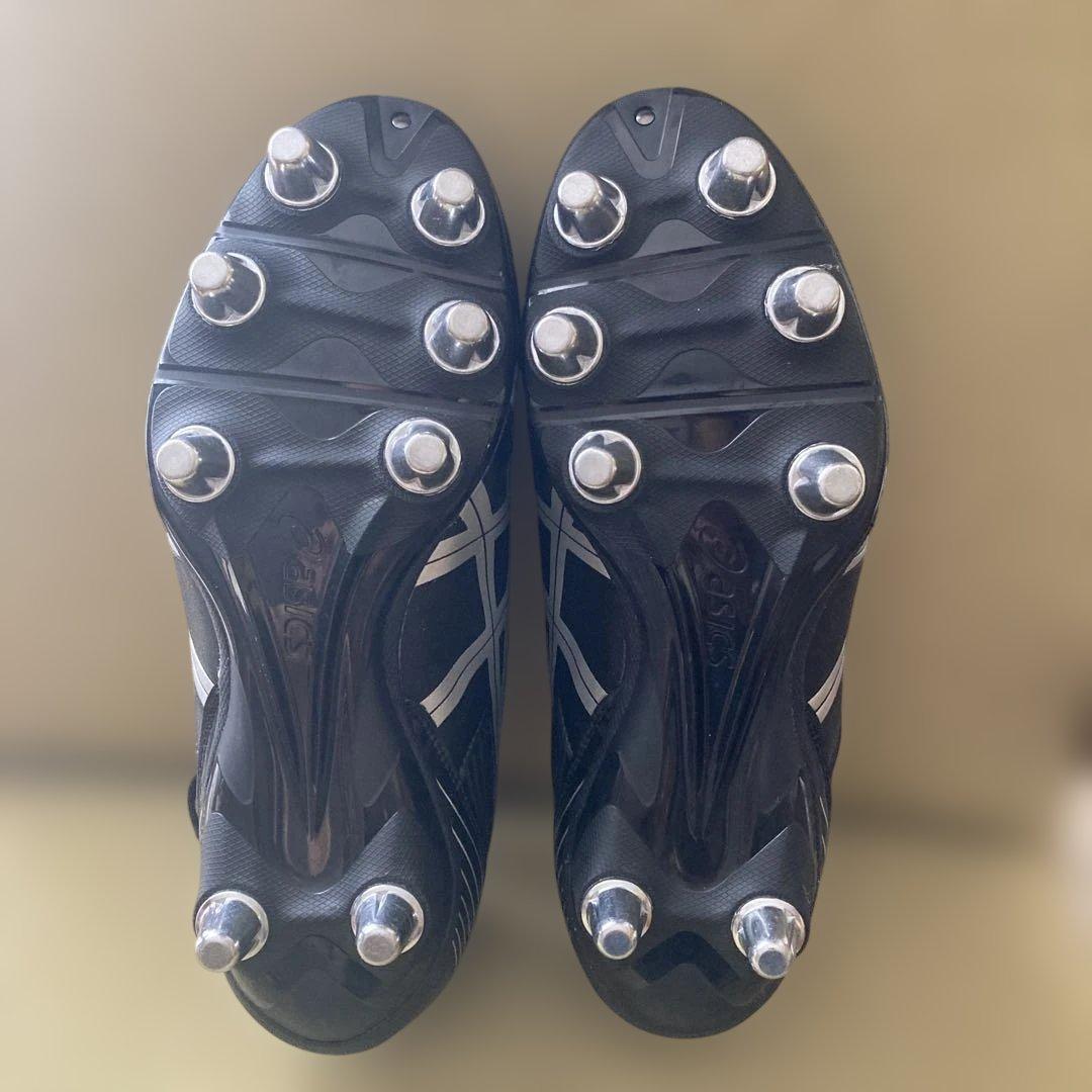 ASICS Lethal Tackle ブラック スパイクシューズ