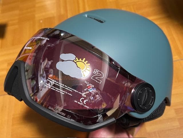 新品在庫処分SALOMONORKAVISORノースアトバイザーヘルメット27%引