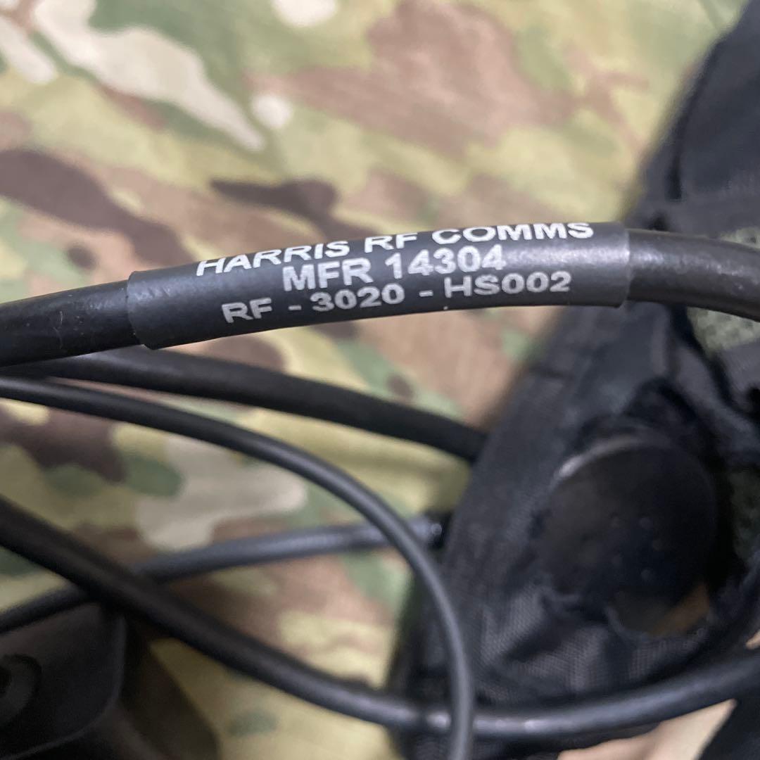 米軍放出品　Harris製 RF-3020-HS003 ヘッドセット M276