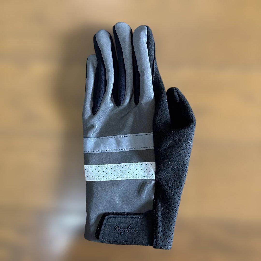 【中古】Rapha BREVET REFLECTIVE GLOVES XSサイズ