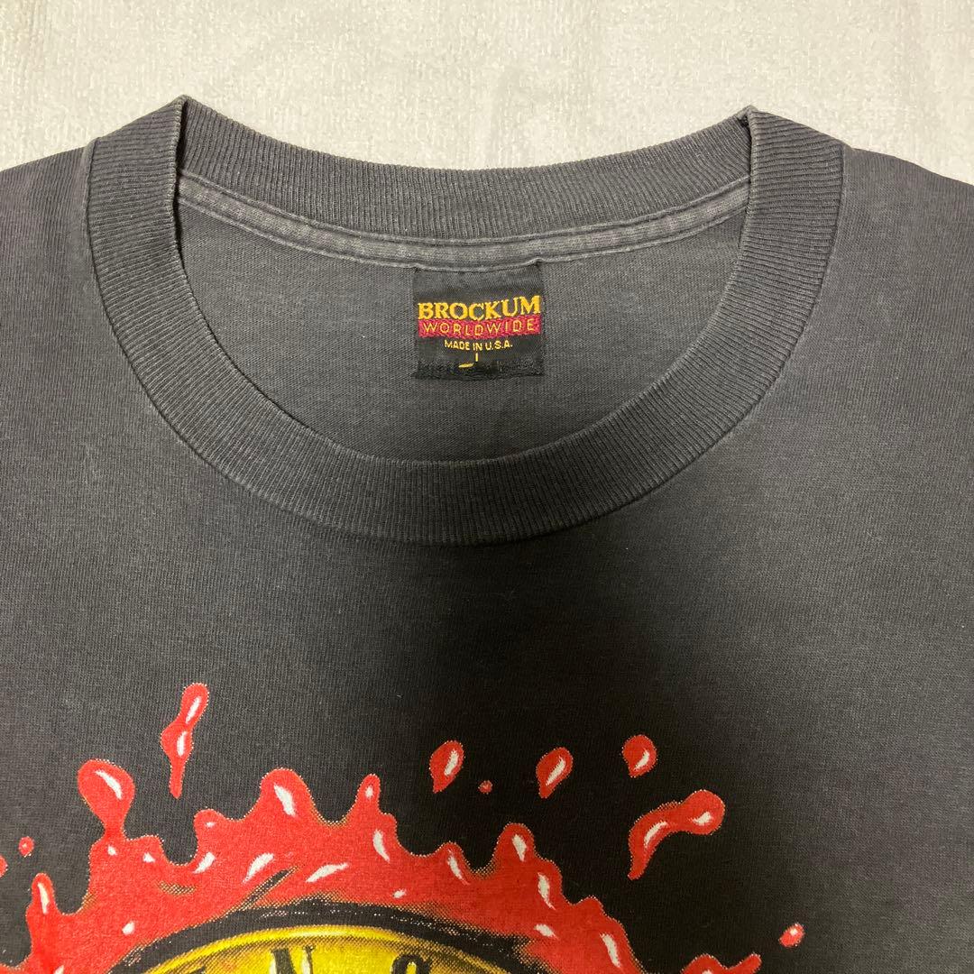 Guns N' Roses 1991 バンドロゴ Tシャツ 黒 Lサイズ 正規品