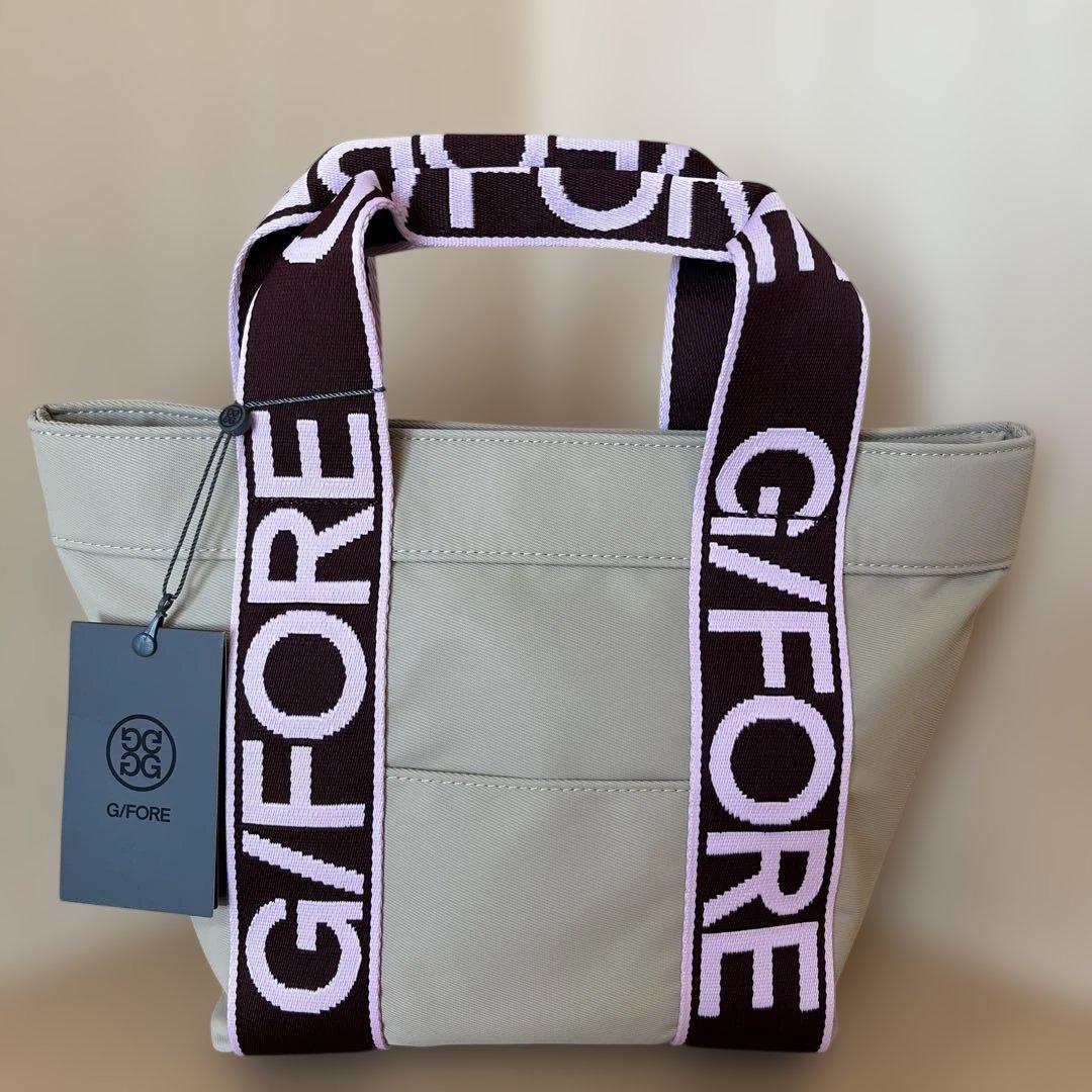 G/FORE デイポップトート　ベージュ トートバック