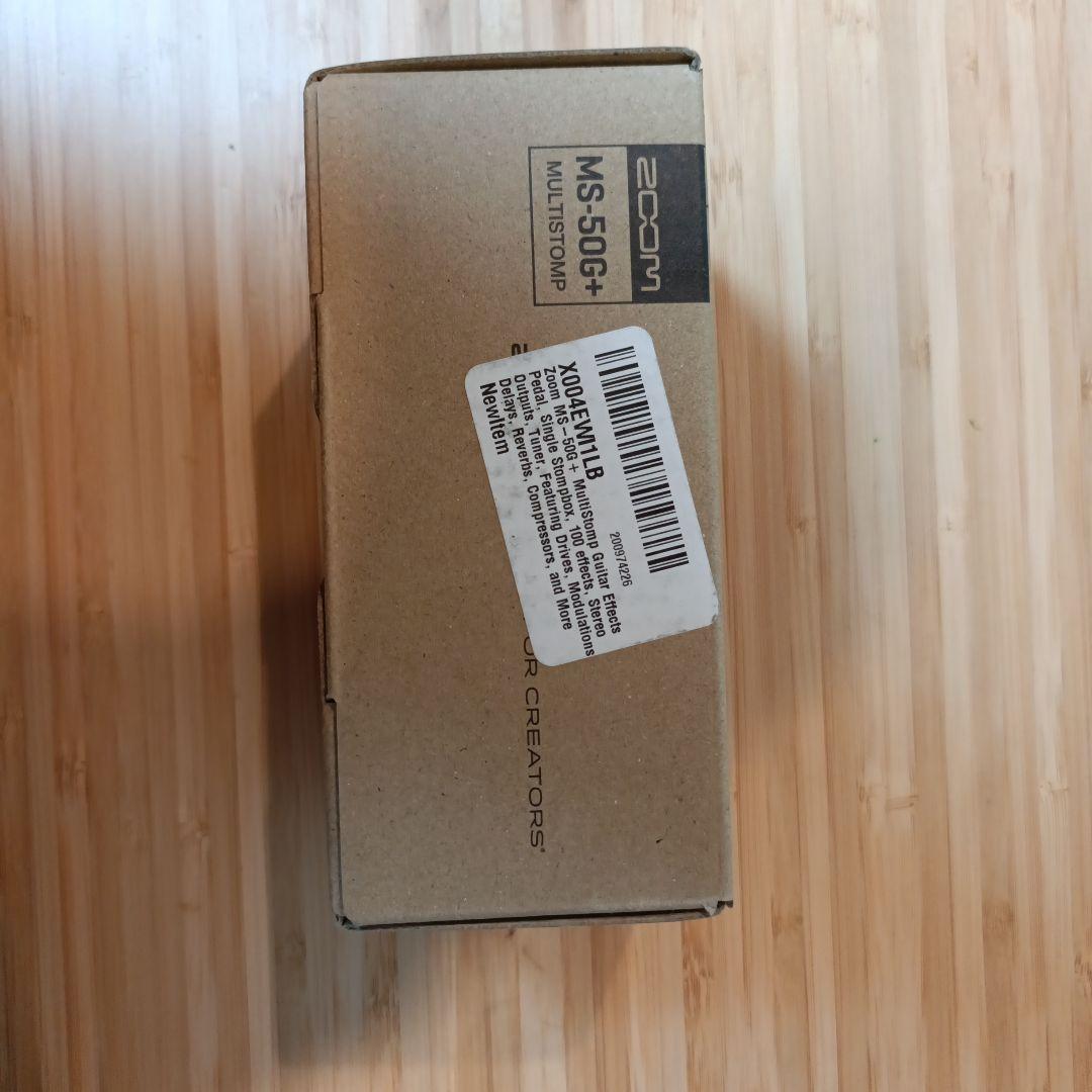 【新品・未使用】ZOOM / MS-50G+ マルチストンプペダル