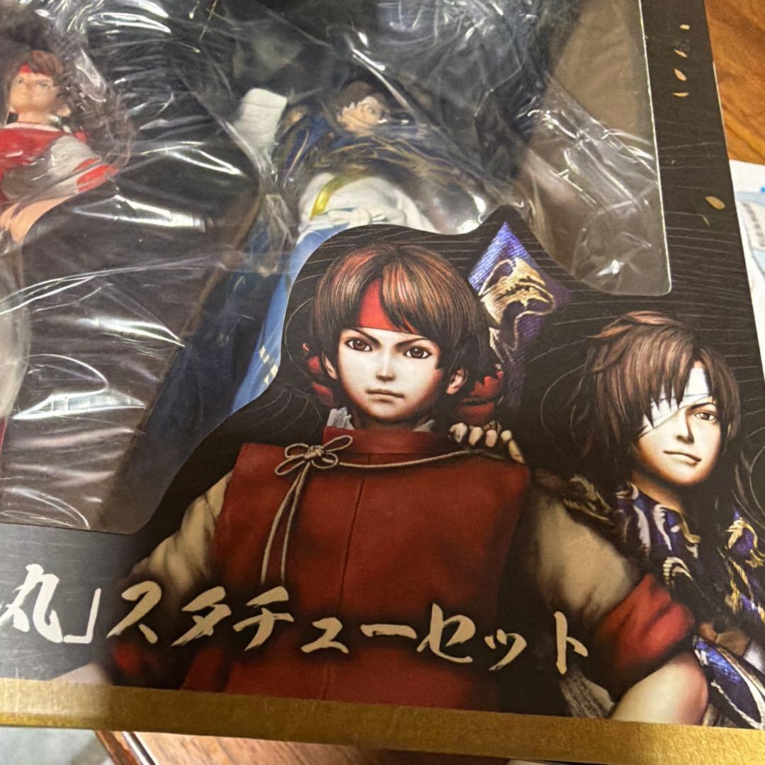 激レア！未開封　戦国BASARA 真田幸村伝 弁丸&梵天丸 スタチューセット