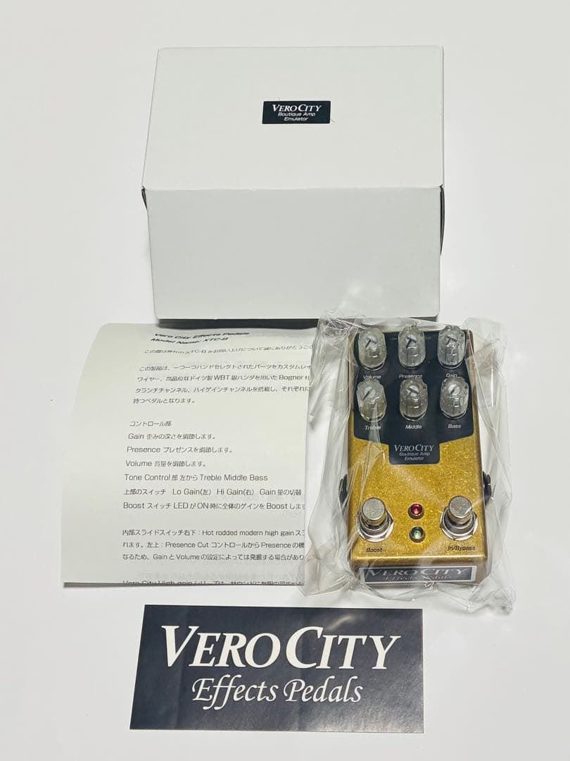 ギター VeroCity Effects Pedals XTC-B HotRodded