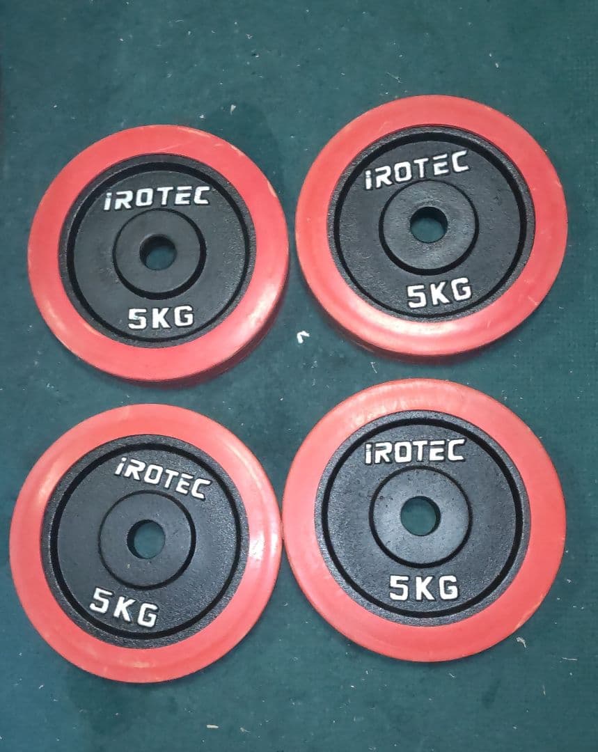 アイロテック 5kgプレート 4枚 28mm 用
