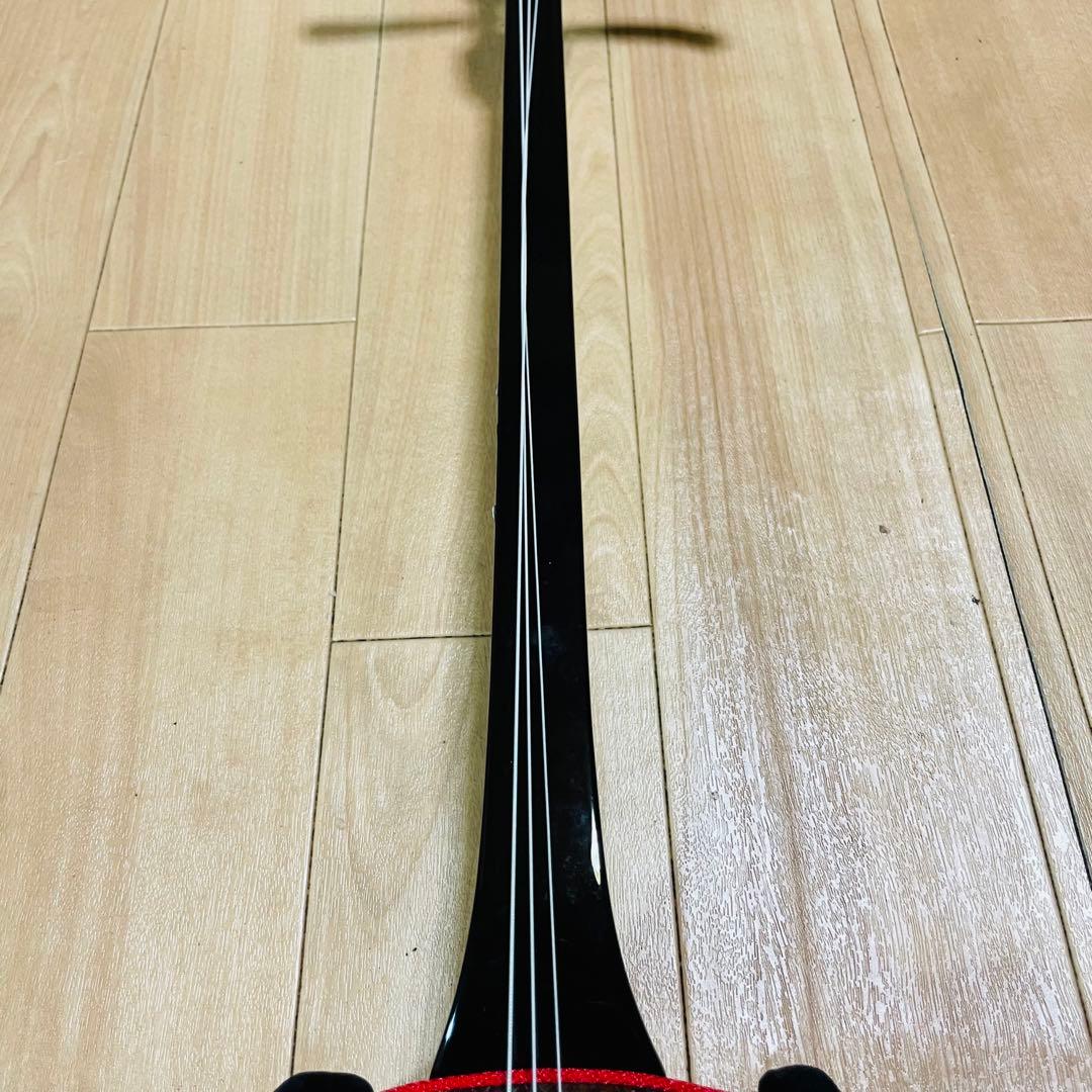 沖縄三線 本蛇皮張り　ハードケース付き