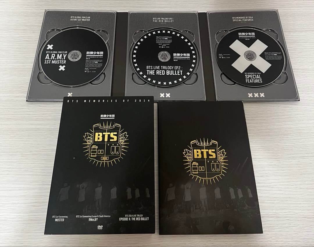 アイドル BTS MEMORIES OF 2014 DVD