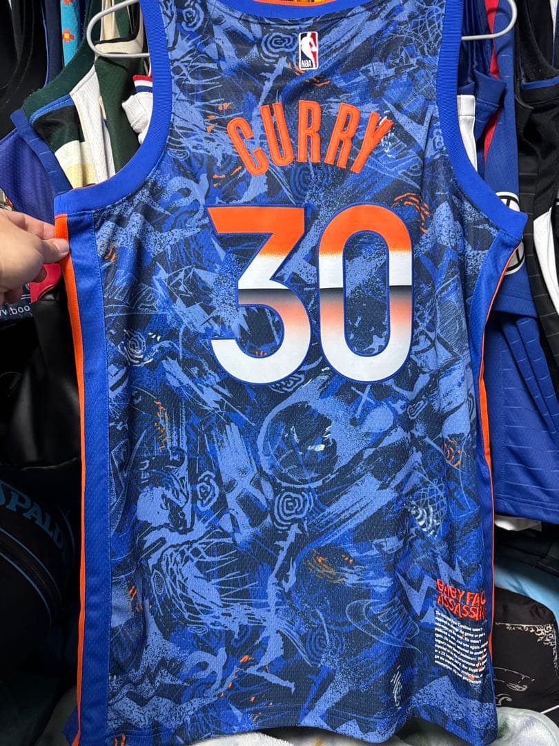 ステフィン・カリー　ウォリアーズ　NIKE セレクションユニフォーム　サイズ44