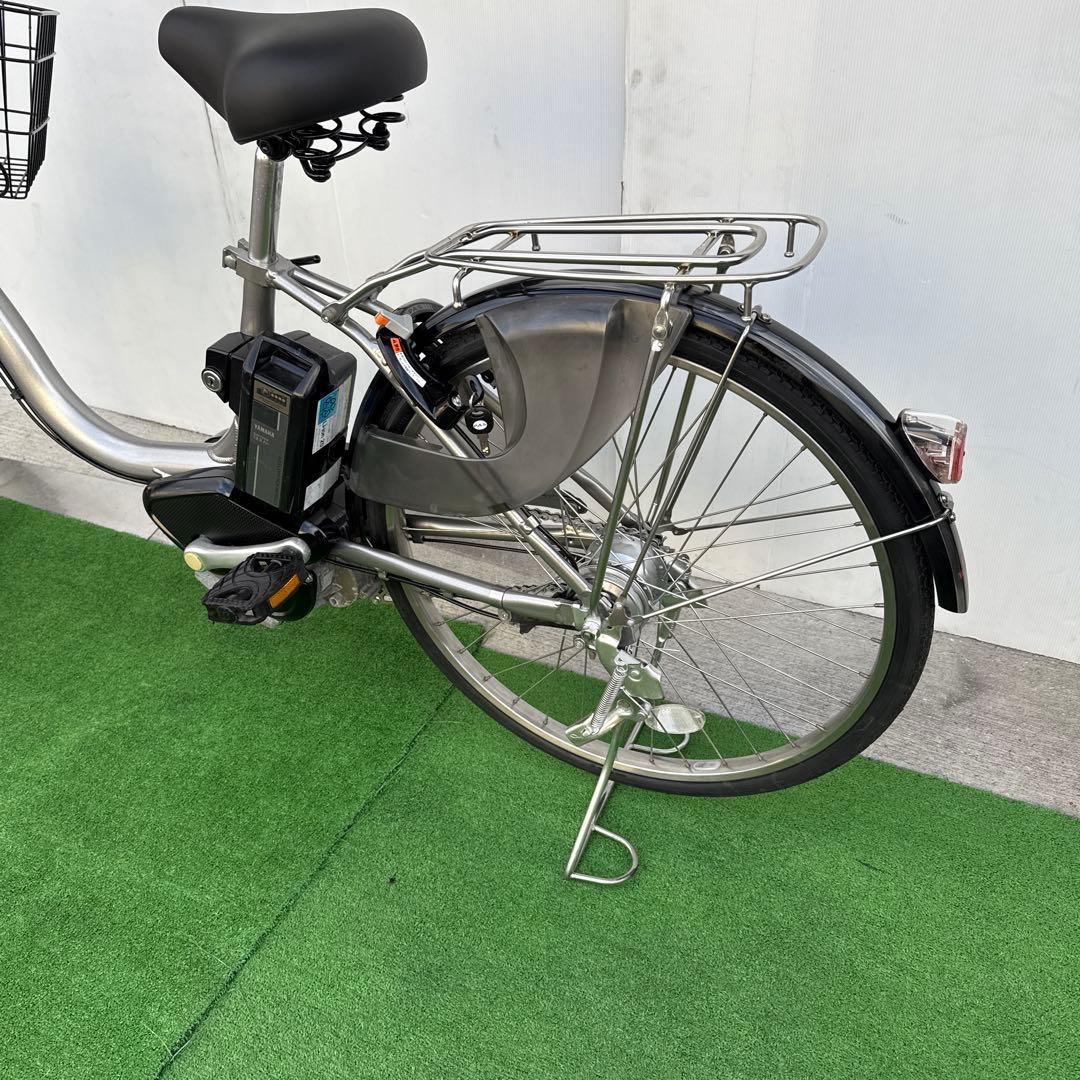 YAMAHAヤマハ電動アシスト自転車24インチ 12.3Ah シルバー