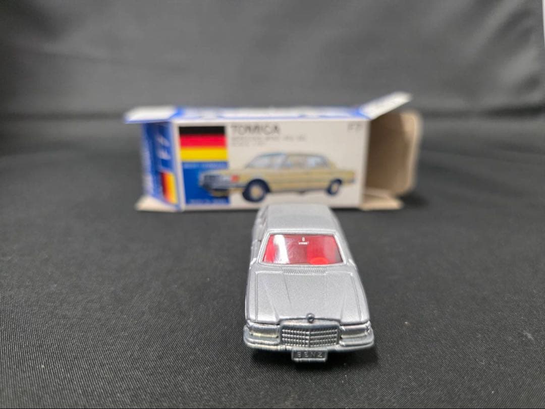 トミカ青箱F7メルセデス・ベンツ450ＳＥＬ(日本製)②輸出TC