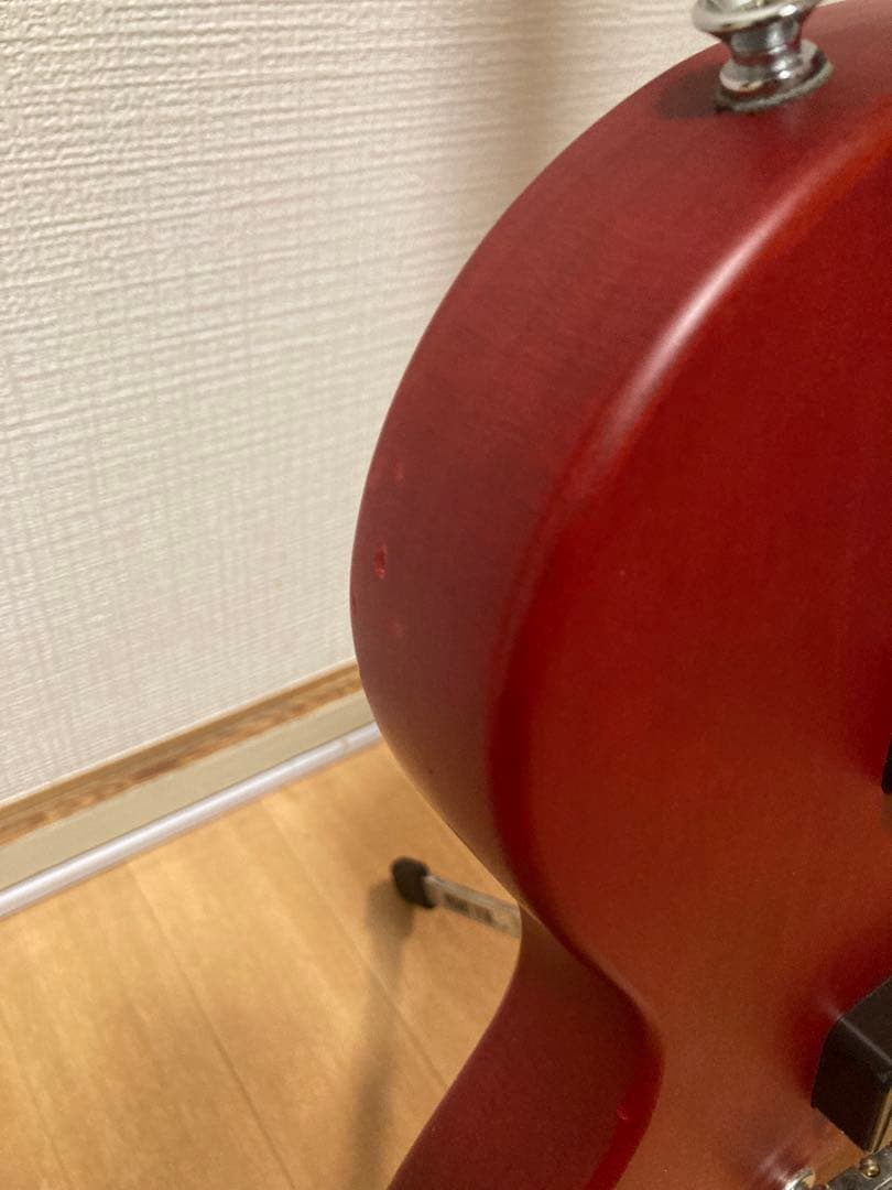 Epiphone Les Paulスタイル エレキギター レッド