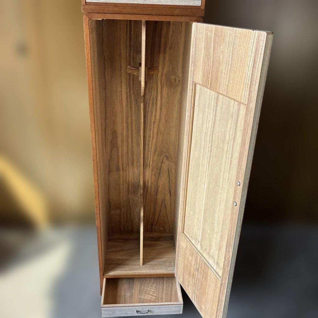 桐製三味線スタンド　箪笥