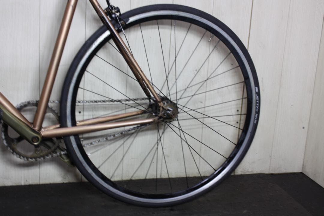 ブロンズ ピストバイク 700C アルミ