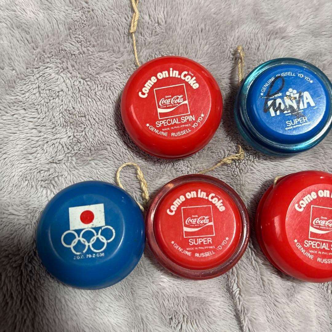 【歴史的遺産】1980モスクワ五輪ボイコット公式グッズ ヨーヨー6点セット完品級
