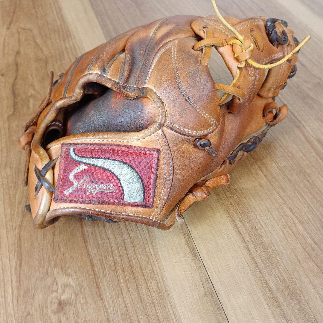久保田スラッガー軟式内野グローブ KSN-25SEオレンジ 即戦力 大人用送料込