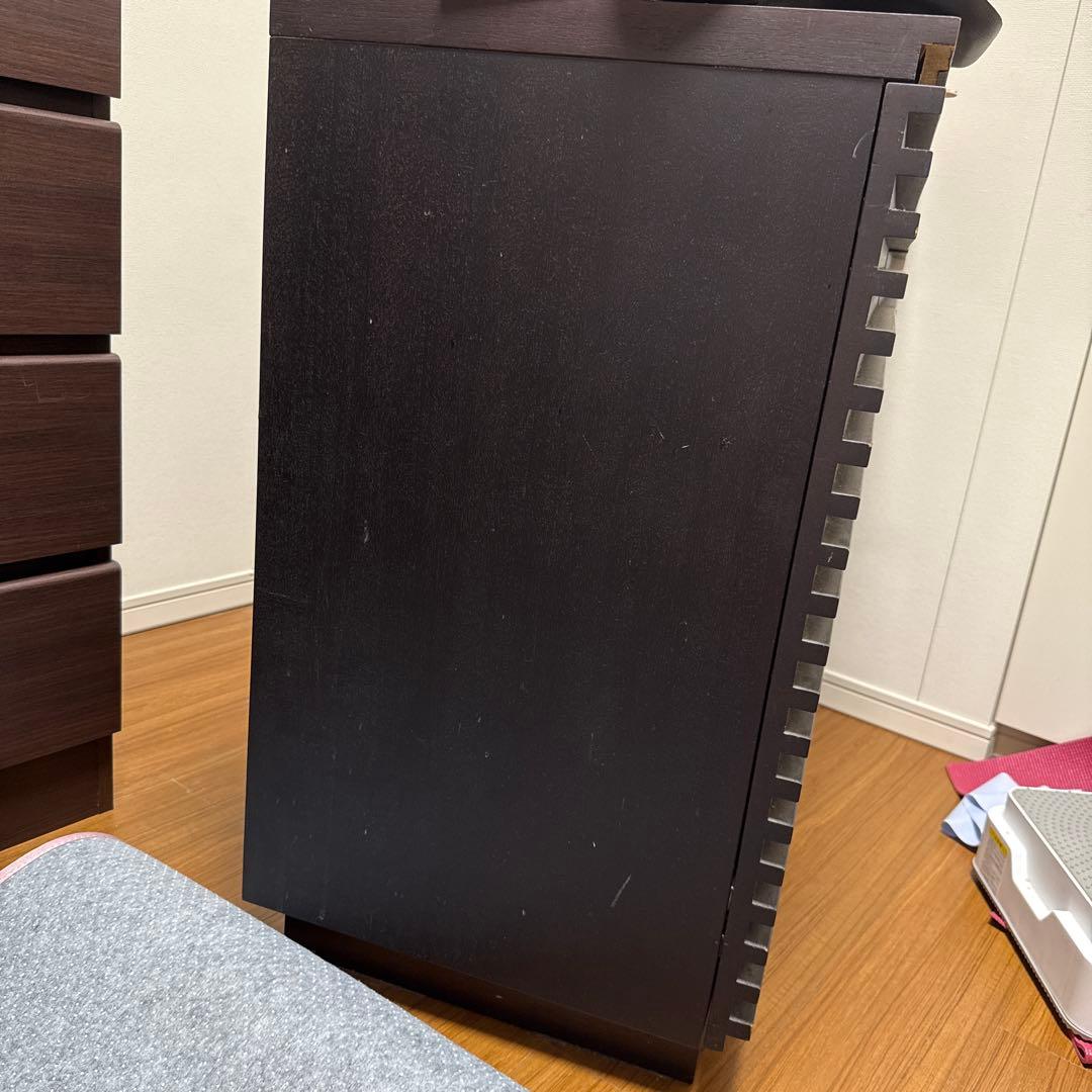 送料8600円込み　ダークブラウン チェスト　収納