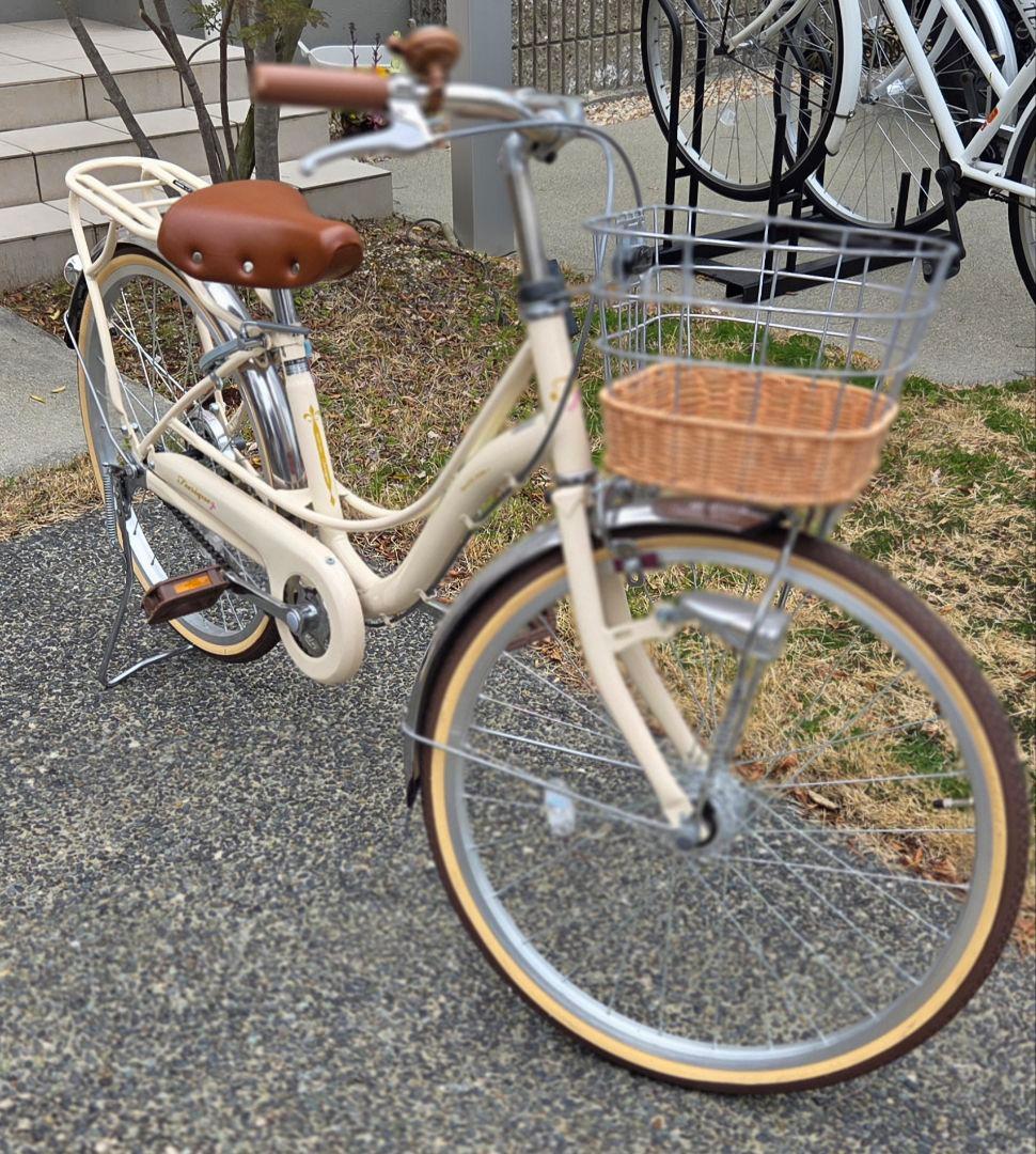 美品 子供用自転車 キッズ 女の子 22インチ 手渡し限定 滋賀県
