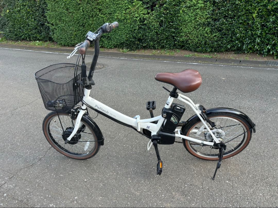 折りたたみ電動アシスト自転車 peltech 20インチ