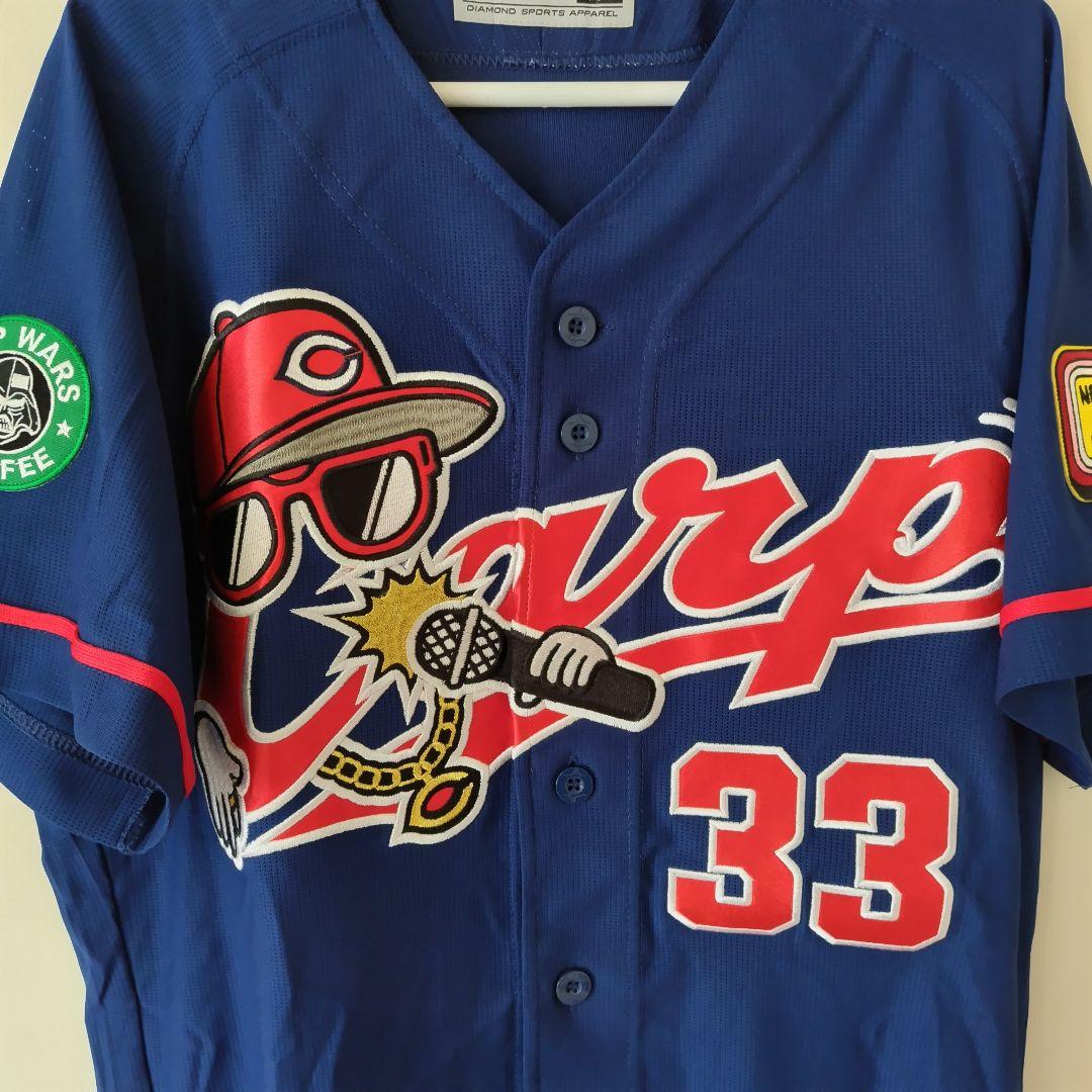 【最終価格】広島東洋カープ 2019ドッカン ユニフォーム #33 菊池選手 M