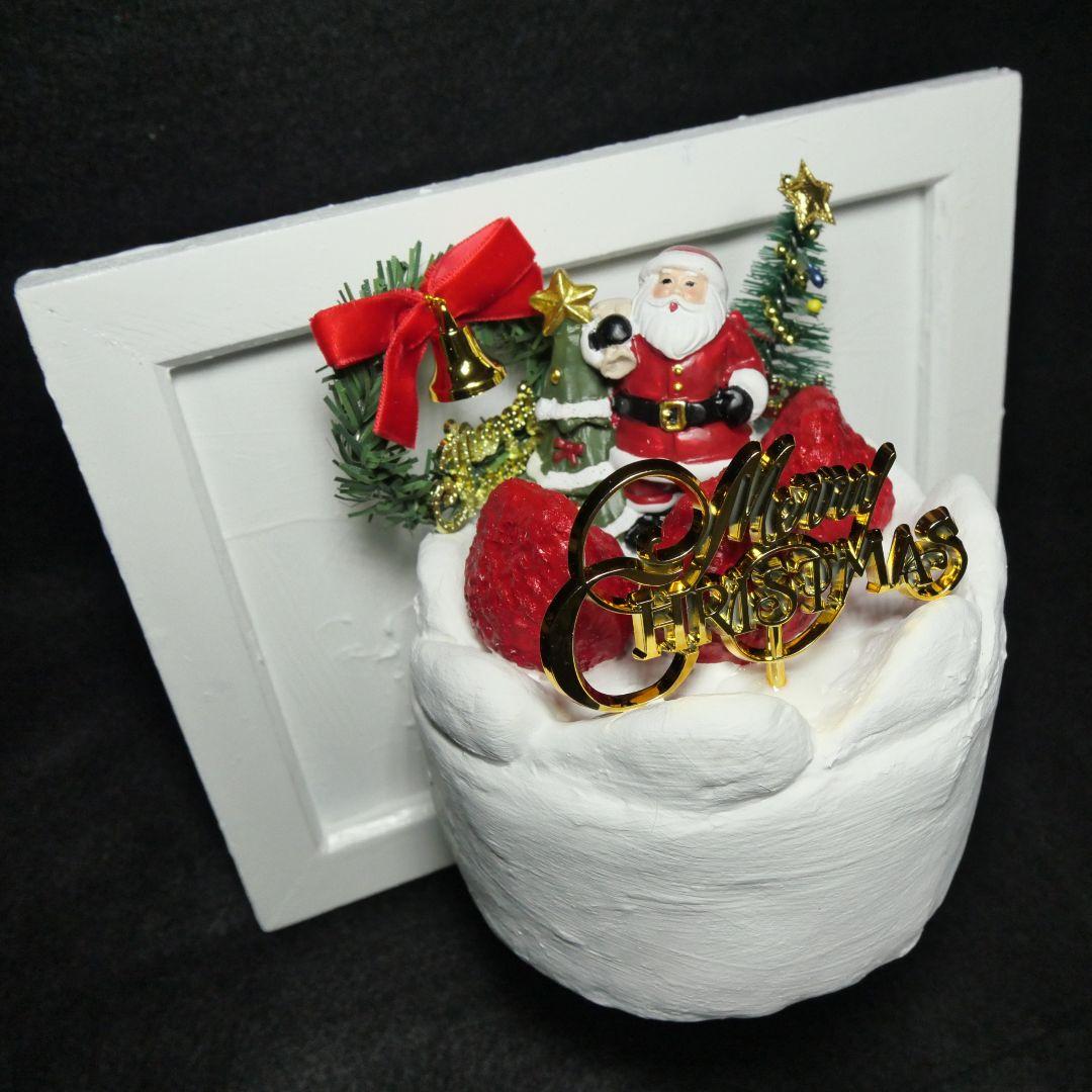 油絵 絵画 【飛び出すクリスマスケーキ】
