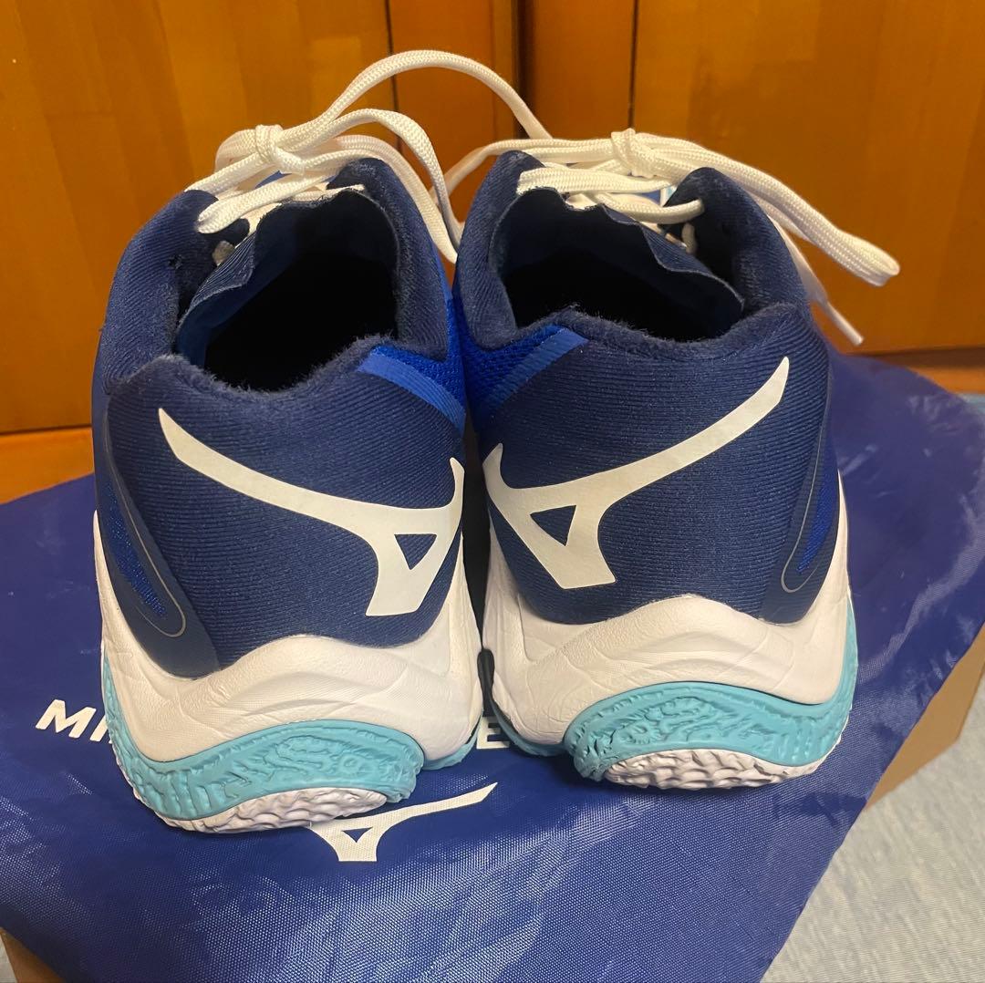 ミズノMIZUNOバレーボールシューズウェーブライトニングZ8ブルー27cm青靴