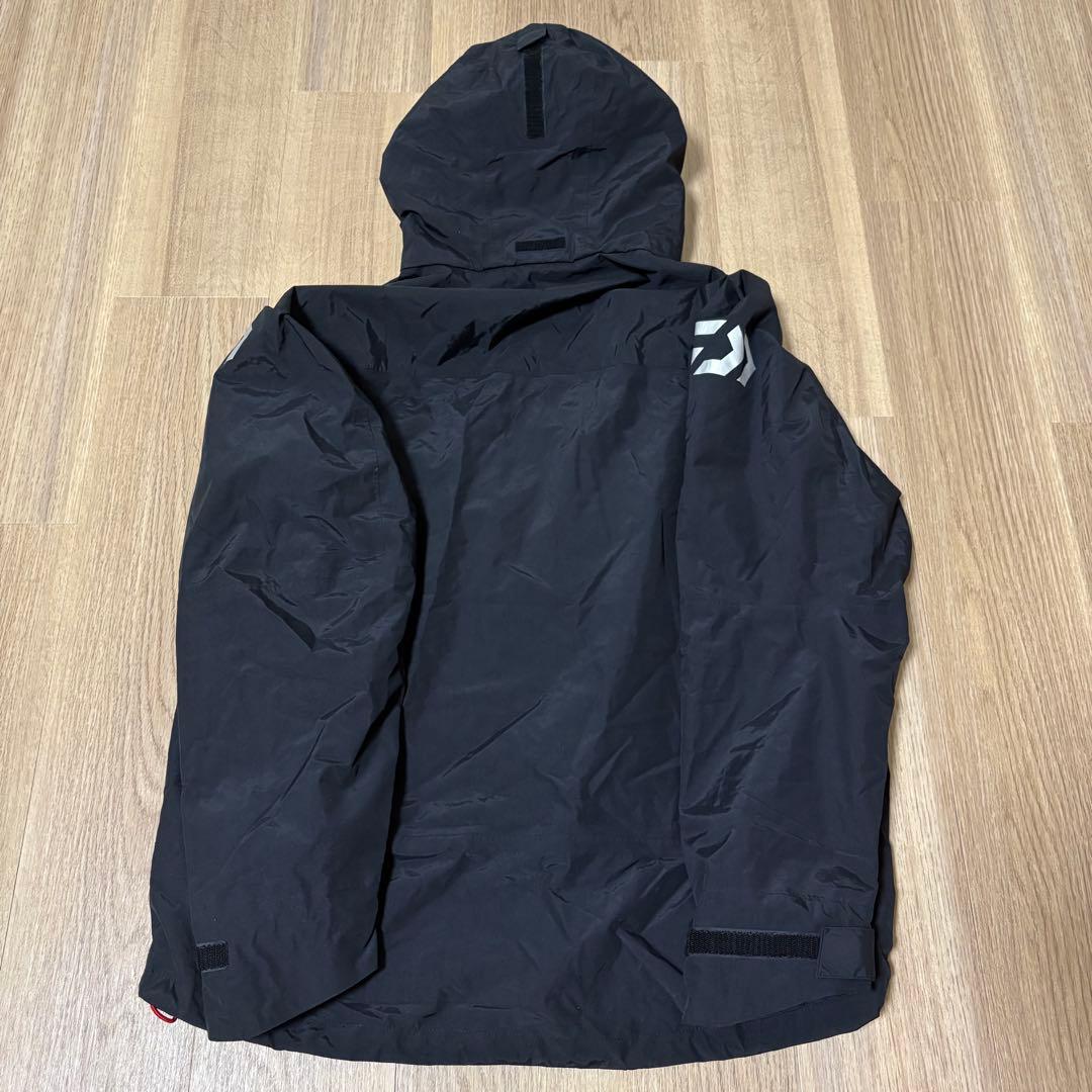【未使用品級】上下セットDAIWA レインマックスR レインスーツ 黒 2XL
