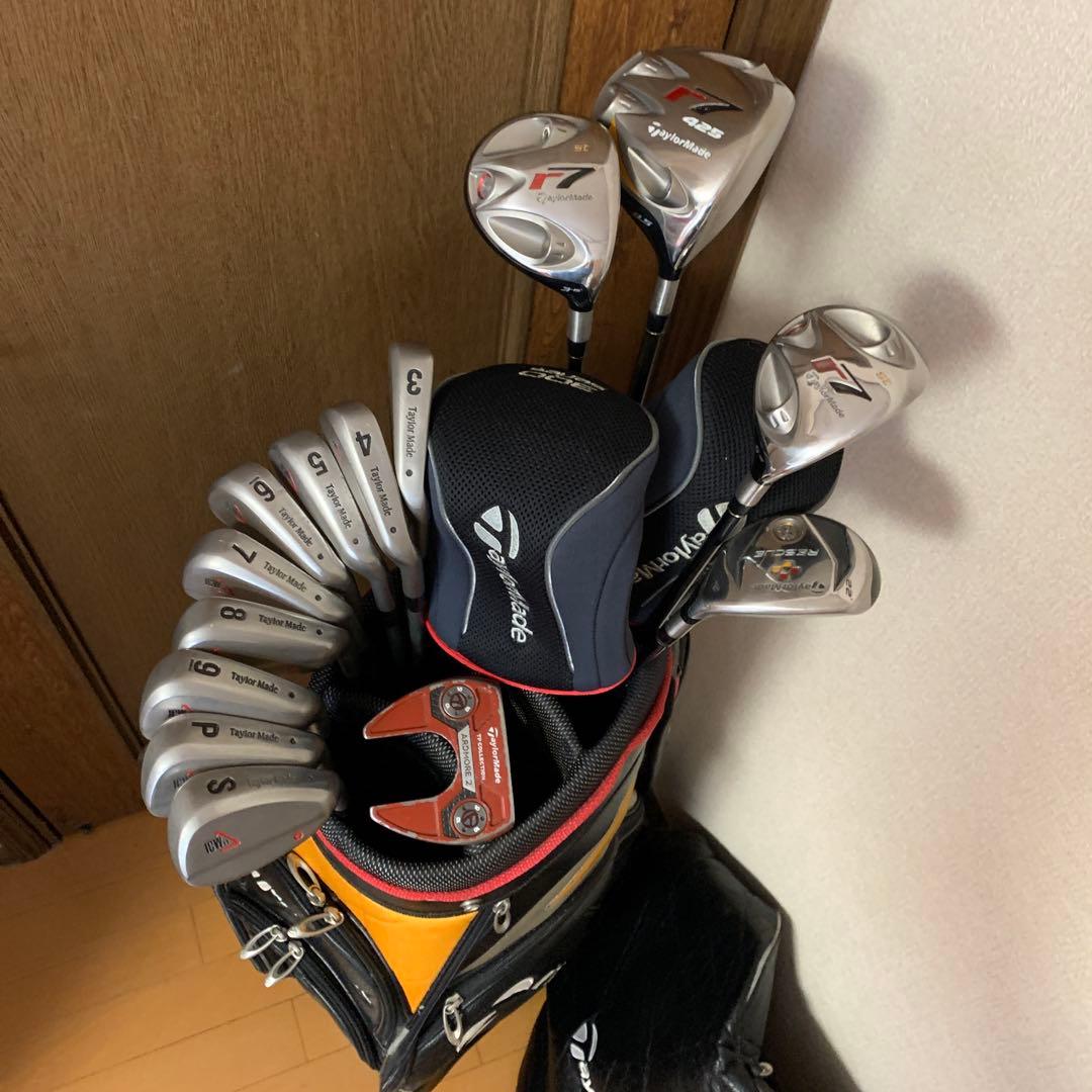 オールTaylorMade ゴルフクラブセット R7キャディバック付き