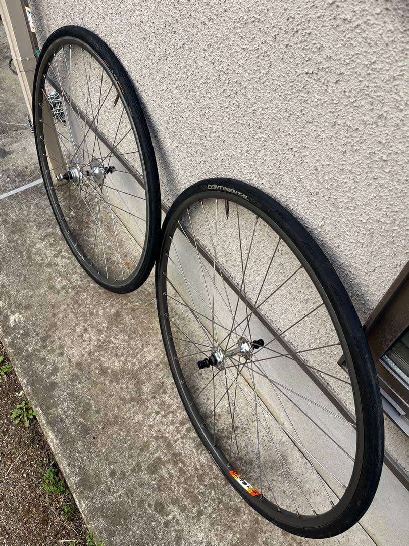 競輪ピストトラック練習クリンチャーホイールタイヤ付きスズエPROMAX