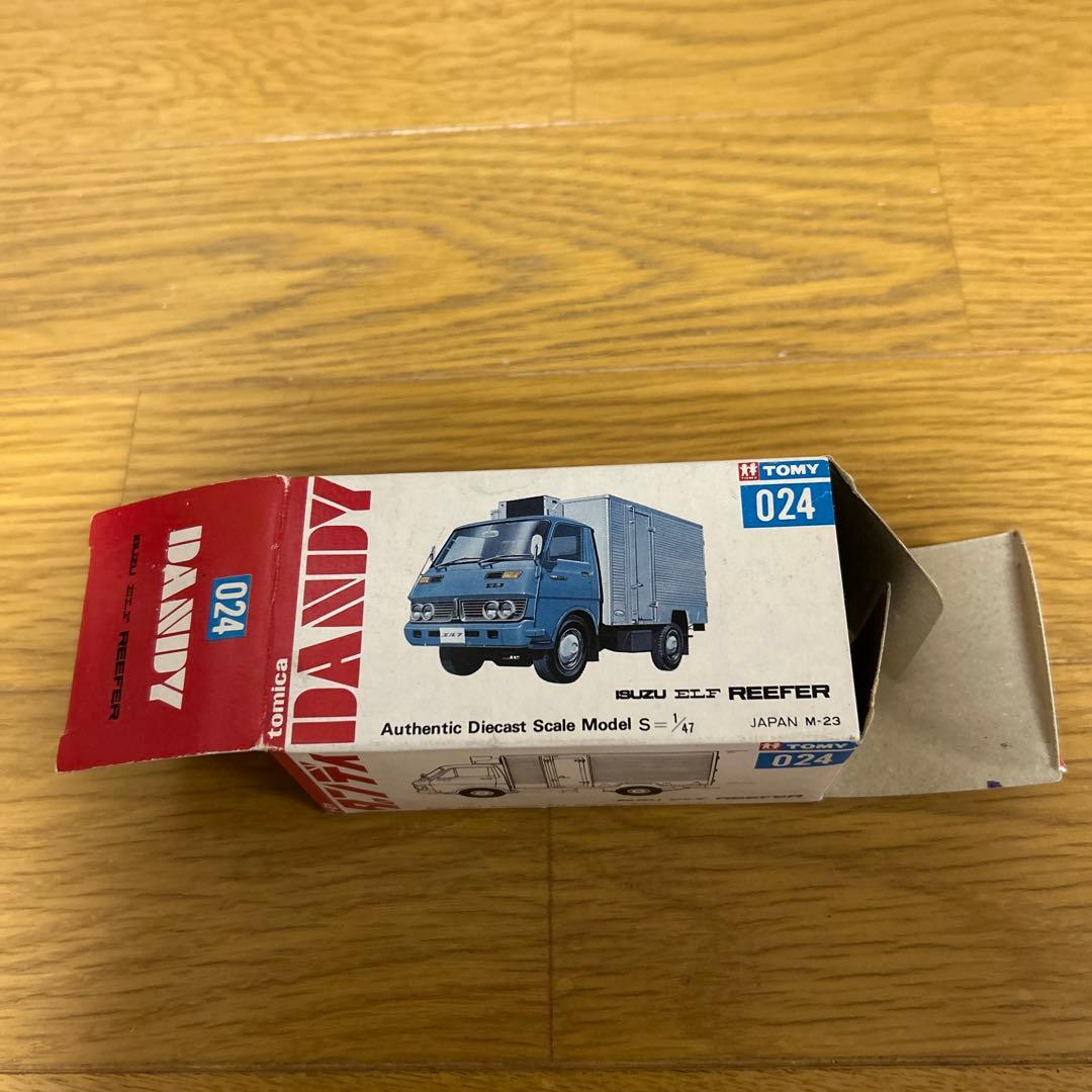 トミカダンディ ダイキャスト いすず エルフ 冷凍車