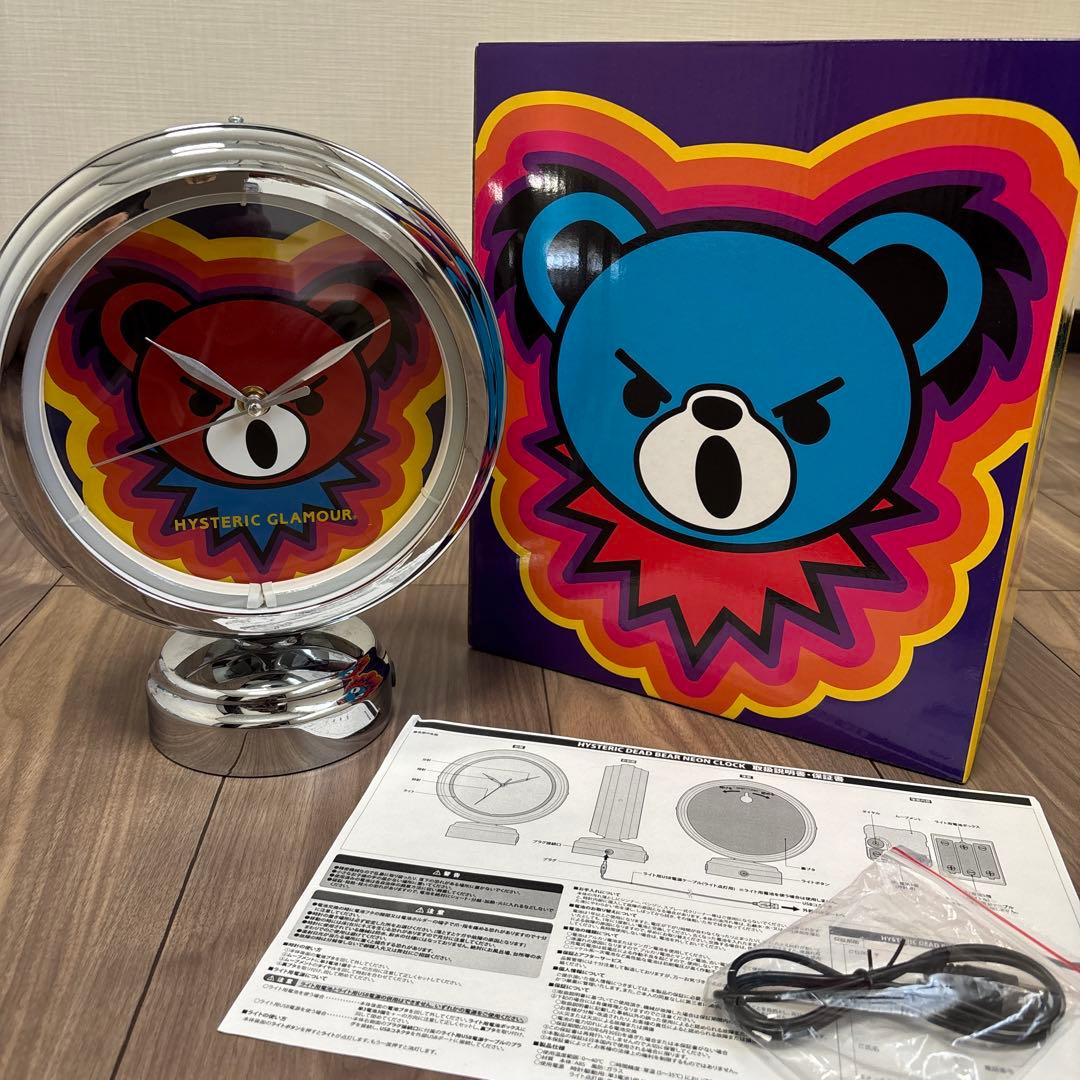 【希少品】HYSTERIC GLAMOUR 置時計 クマデザイン