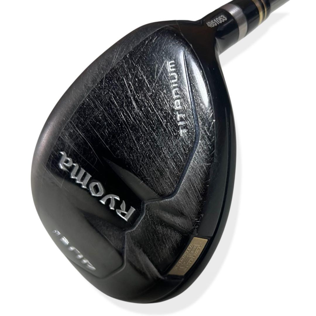 美品 RYOMA U BLACK リョーマ U4 ユーティリティ R 24°