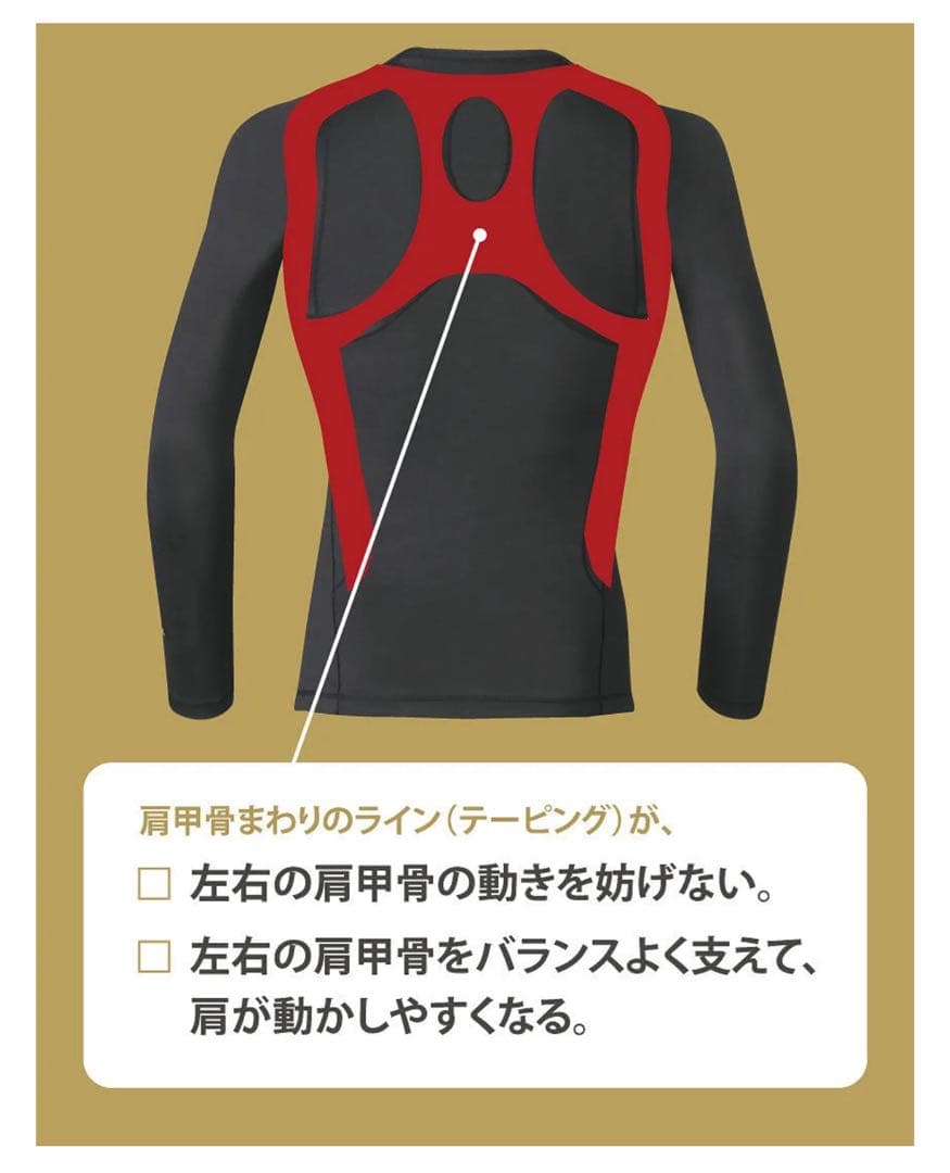 CW-X 黒 長袖 トレーニングシャツ　サイズL