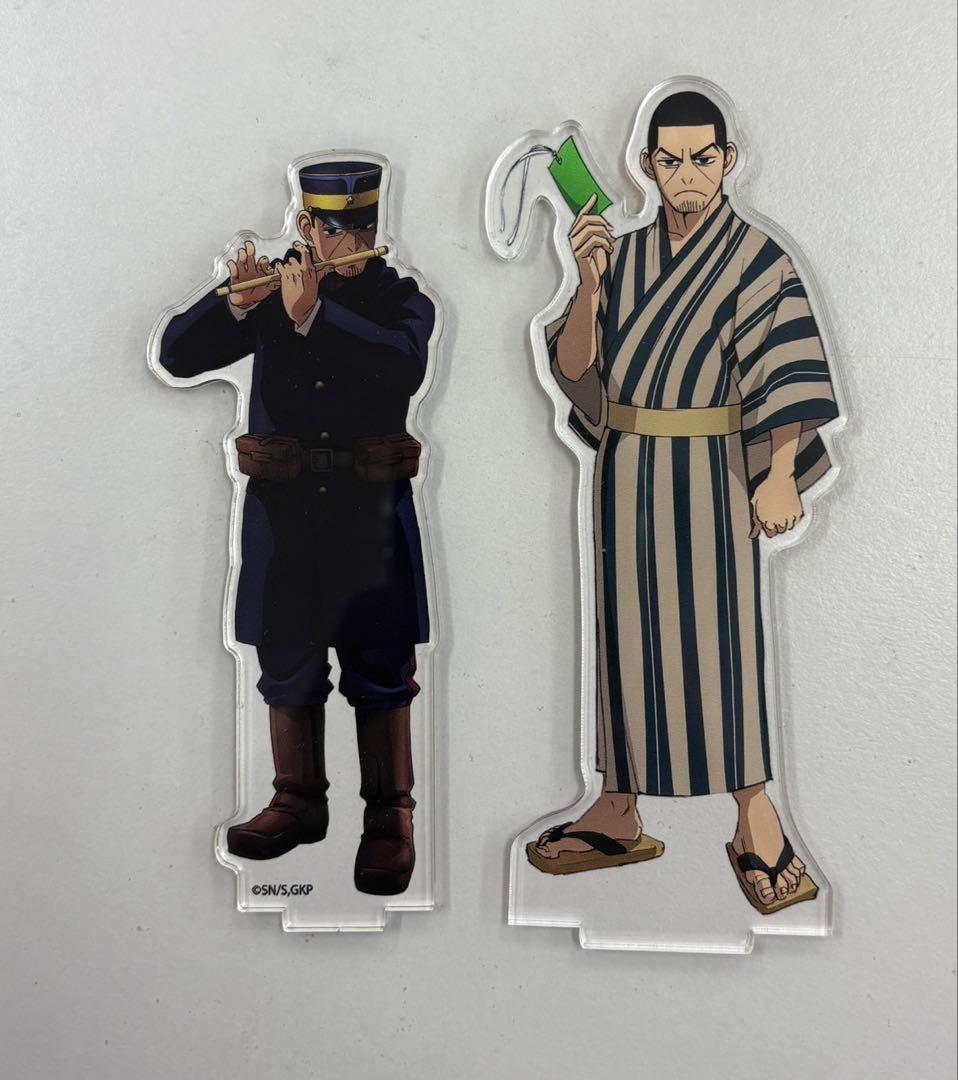 ゴールデンカムイ キーホルダー、バッジ、アクスタ諸々セット　鯉登　月島　鯉月