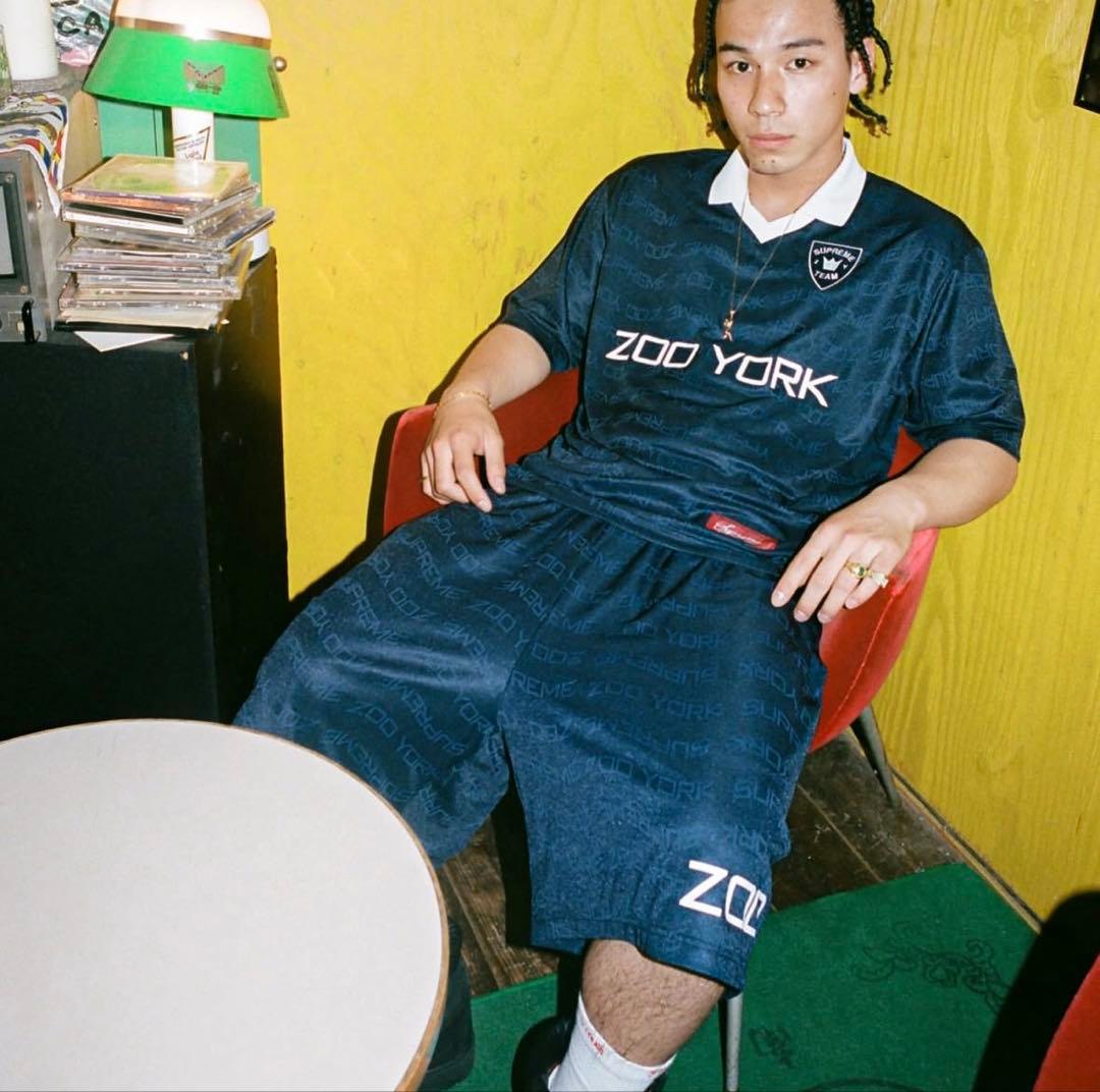 Supreme × ZOO YORK Soccer Jersey ネイビー 新品