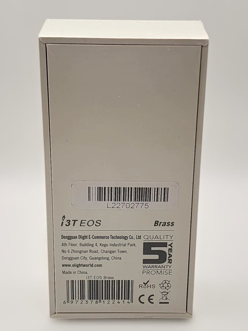 オーライト　Olight i3T EOS Brass 懐中電灯