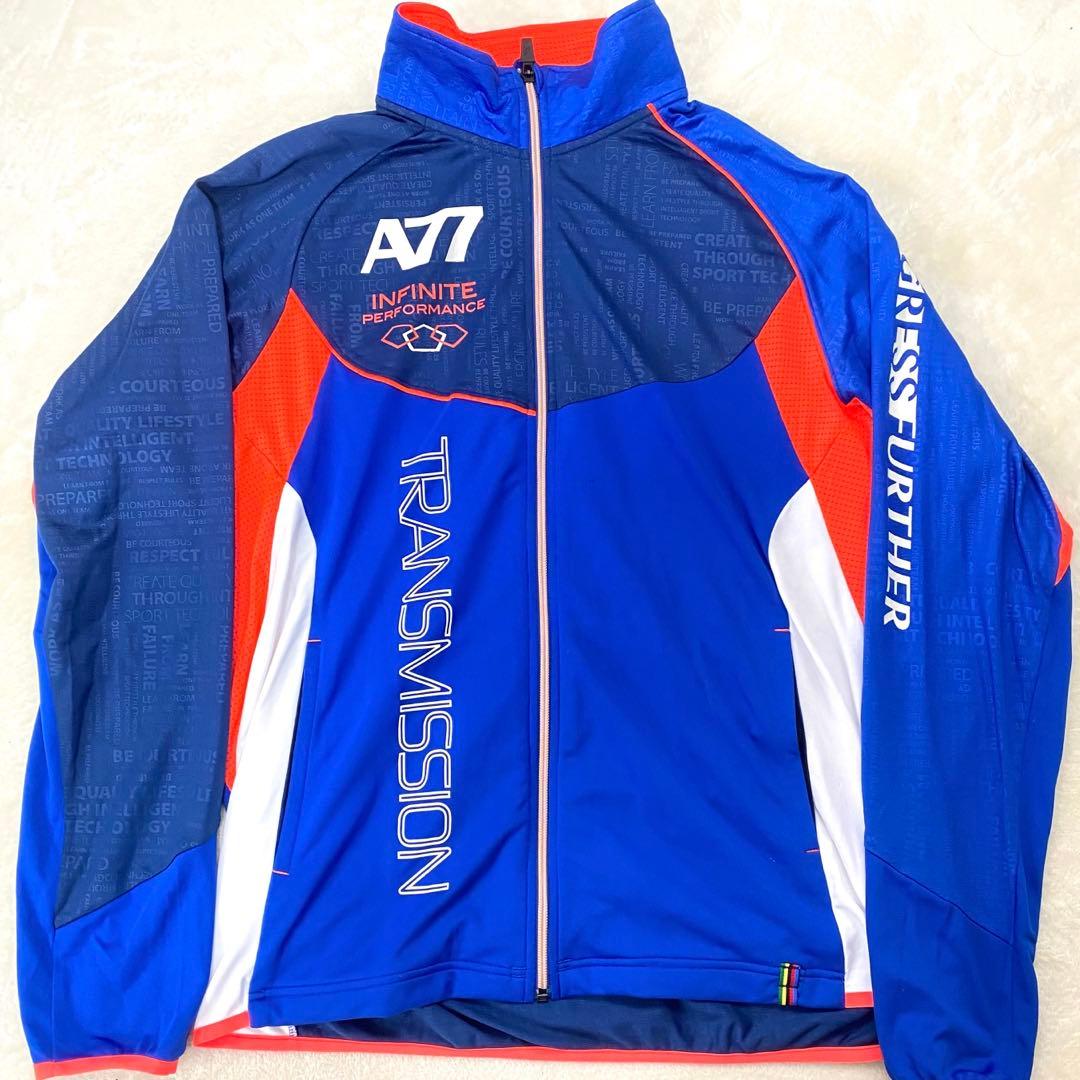 asics ✨大きいサイズ✨ A77 ジャージ セットアップ 青 上下 O