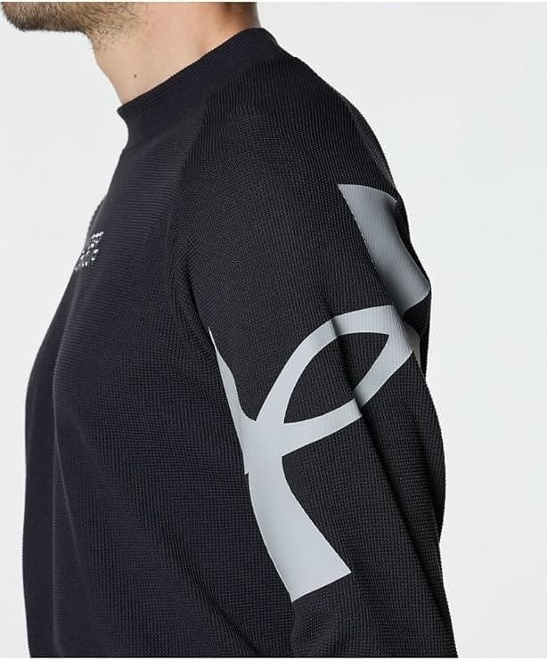 UNDER ARMOUR M's Golf XL BLK ワッフル モックネック