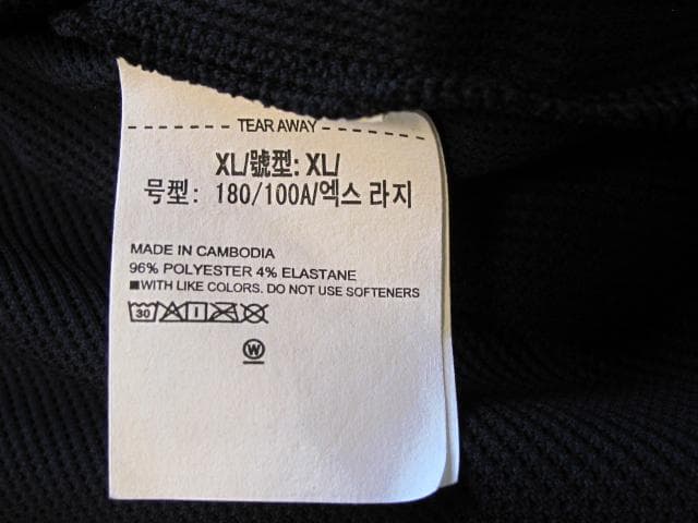 UNDER ARMOUR M's Golf XL BLK ワッフル モックネック
