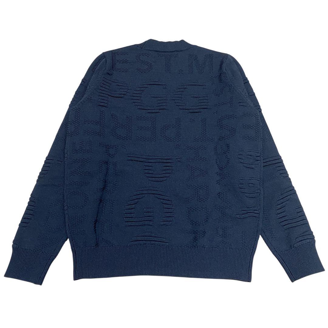 【未使用】定価3.5万円 PGG ロゴニット ブラック レディース Sサイズ