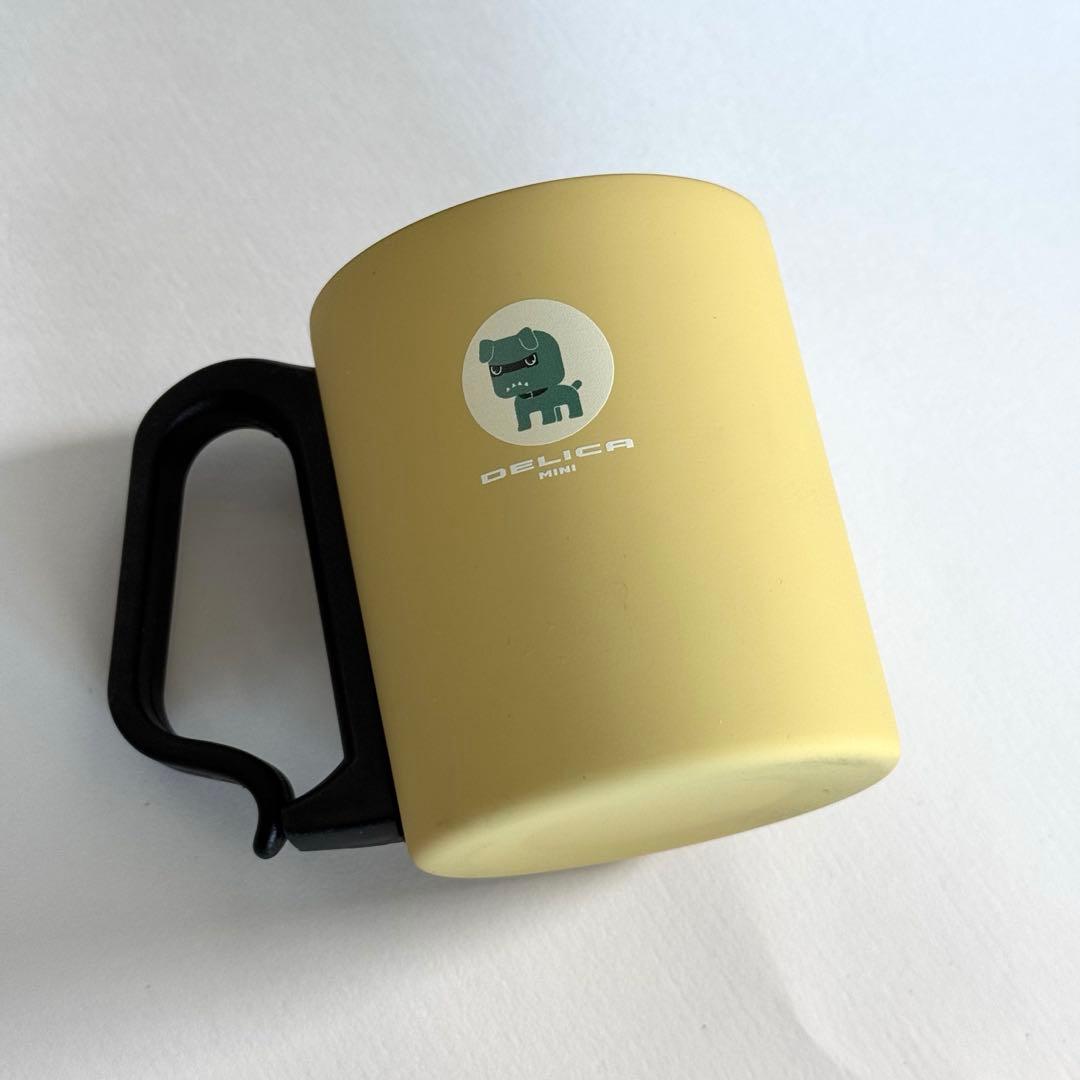 三菱デリカミニ　デリ丸　カラビナステンレスマグ　非売品2色セット